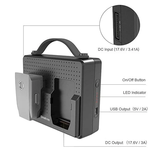 DJI Smatree - Stand-alone Laadstation SP150 3 DJI Smatree - Stand-alone Laadstation SP150 - Afbeelding 3